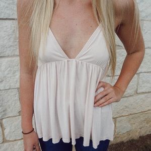 Simple, Backless tank